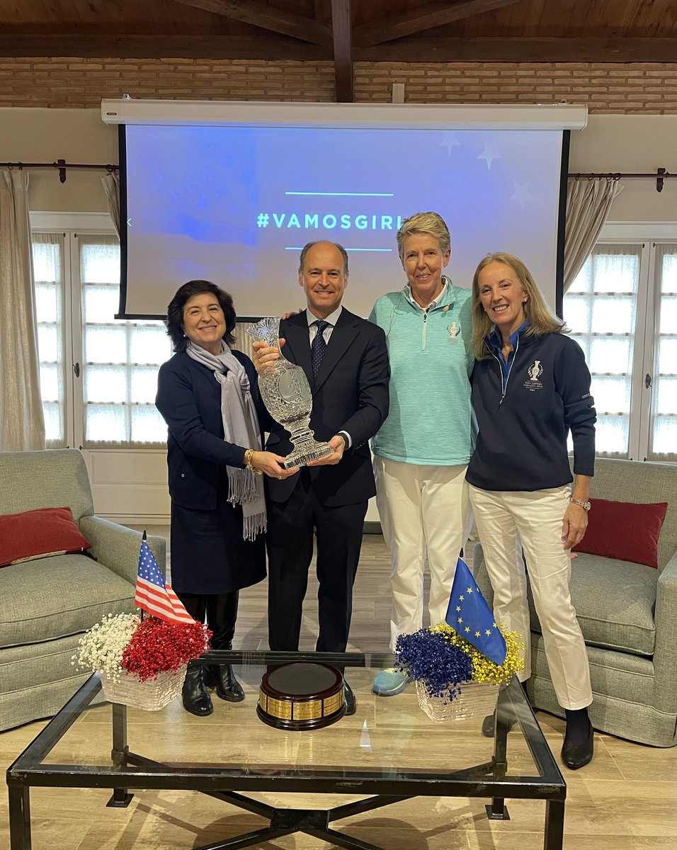 DAranguren2002's tweet image. Que lujazo ha sido para toda la RSHECC disfrutar de la historia y de lo que significa la Solheim con dos fueras de serie como Marta y Mariaca ¡Gracias! #VamosGirls #RSHECC @dottigolf @DottiOficial @SolheimCup2023 #Solheim