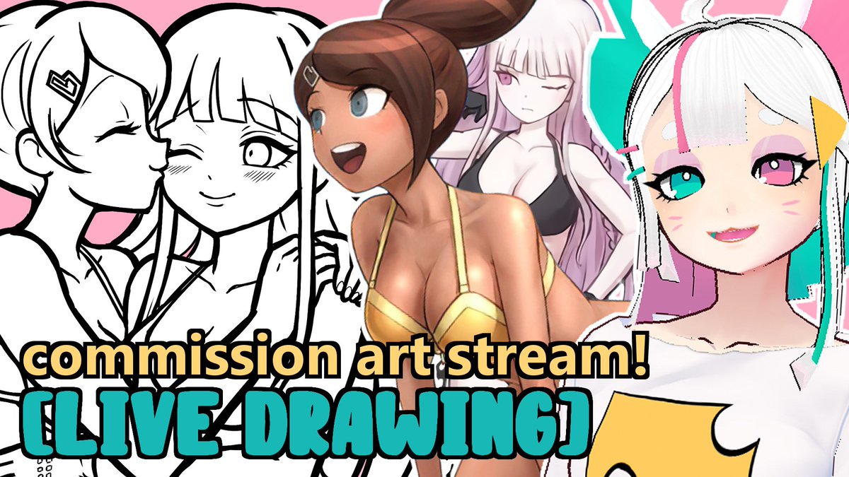 gonna attempt to stream rn! working on a commission atm!
https://t.co/Wtx08G1mOt 