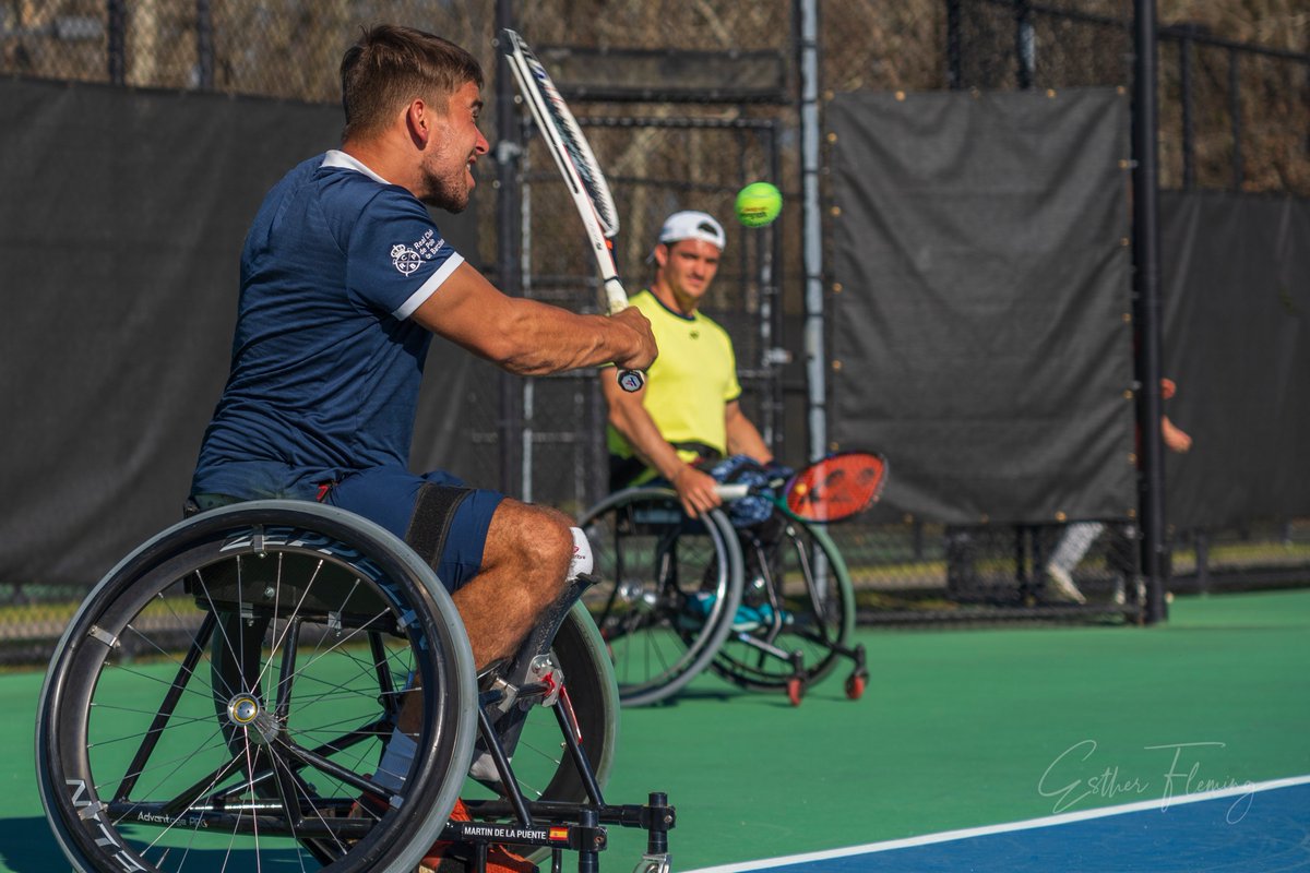 🎾♿️ #TenisSilla Martín de la Puente🇪🇸 y Gustavo Fernández🇦🇷 buscarán el título de dobles en la final del ITF Super Series (45.000$) de Baton Rouge🇺🇸 

📸 Esther Fleming