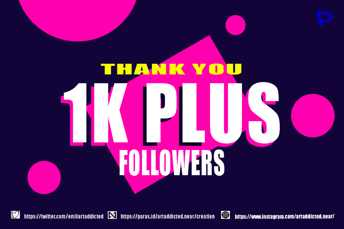 emilartaddicted's tweet photo. 🎉HAPPY 1K PLUS FOLLOWERS DOG FAM ! :) 🎉
JOIN MY DISCORD https://t.co/CrTo9vhW7l
 LETS GO
WAGMI2022 
#NFT  #NFTartist  #NEARprotocol @NEARPhilippines  #NEAR #NFTTHAILAND #NFTThaicommunity #NEARcollector  @ParasHQ @BhushanVishwas @melodytransform https://t.co/7wVfCKUmN6
