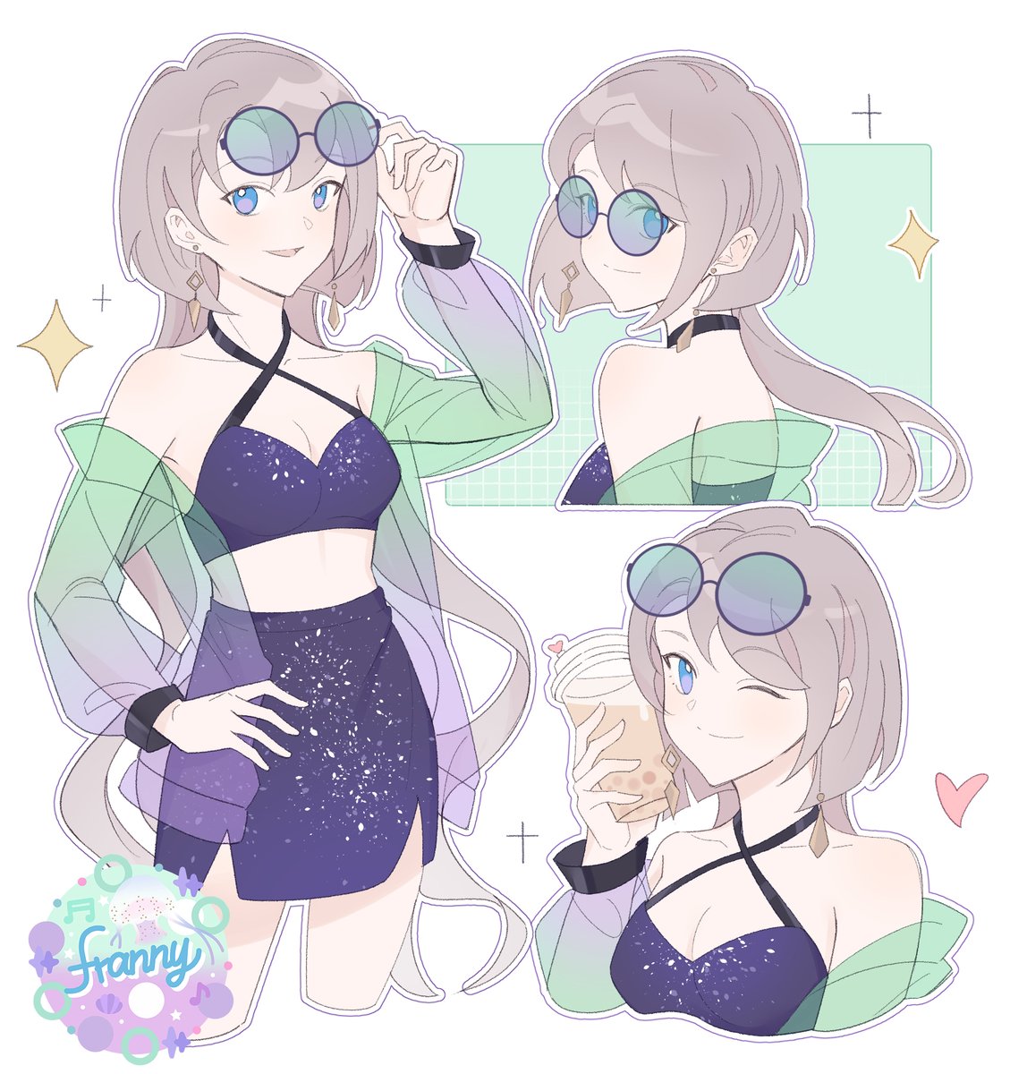 PeachyFranny's tweet photo. Lovely weather today, how about we drink a boba together? 🧋
#ENVtuber #Vtuber #VtuberDebut #VTuberUprising #Franatic #FrannyArt https://t.co/EeFy4v7pts