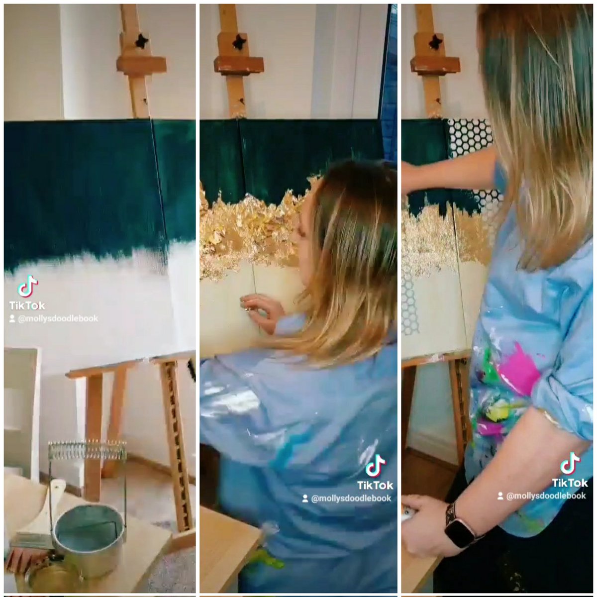 mollysdoodleboo's tweet image. New process video on my tiktok - check it out! vm.tiktok.com/ZMLfsJxru/?k=1

#ProcessVideo #Painting #AbstractTexture #Art #Artisan #Hobbycraft #mollysdoodlebook #TikTok