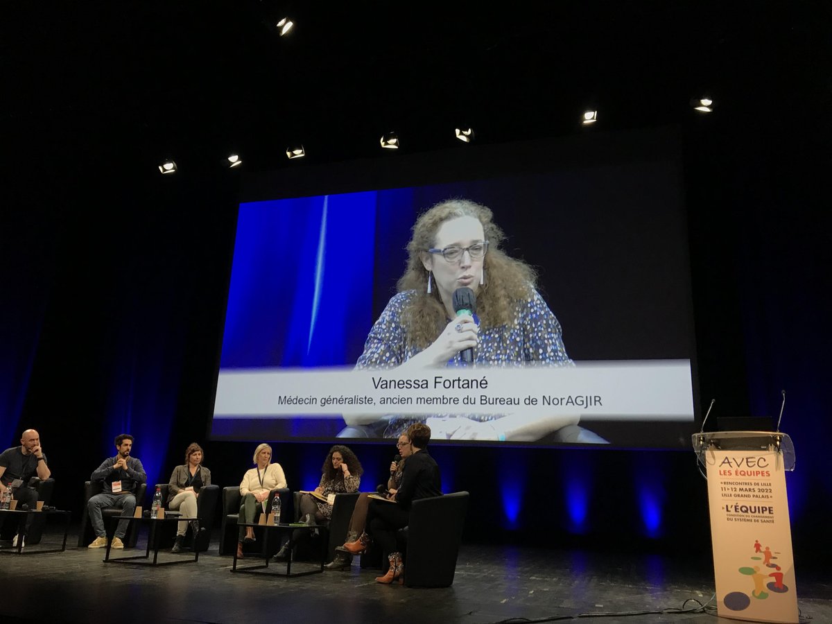 AVEC_sante's tweet photo. #Avec2022 On ne peut pas travailler seul, c'est impossible, alors autant que ce soit organisé. Je suis MG en #désertmédical, j'ai besoin des autres pros, podologues, IPA, ...Vanessa Fortané https://t.co/ULcqiAjEZz