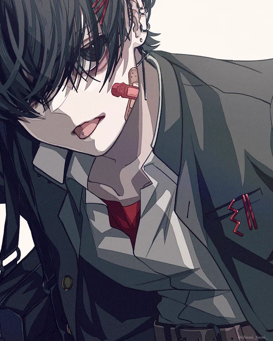 #絵柄が好みっていう人にフォローされたい 
学ランばっかり 