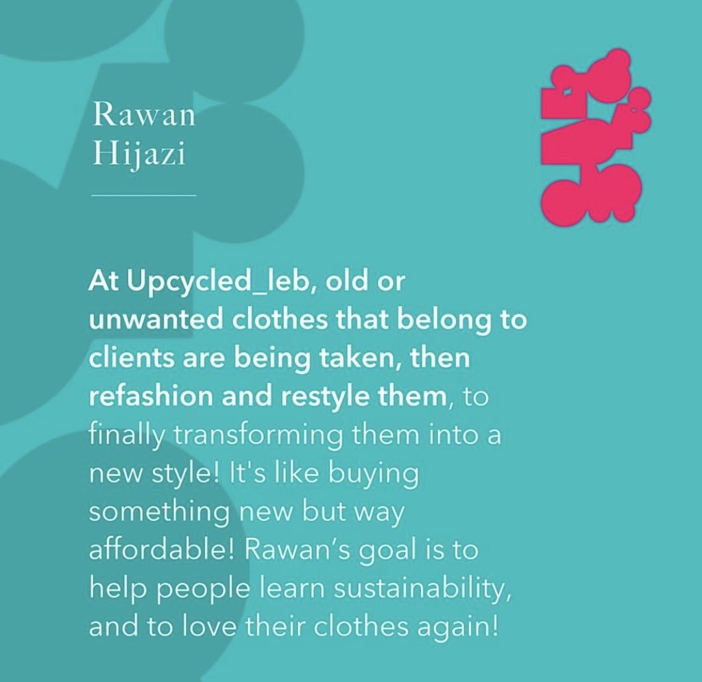 rawanhejazi's tweet photo. Pushing for sustainability through a my small business โupcycledโ
#Upcycling #environment #sustainability #lebanon #fantasmeem #design
https://t.co/0UjPeb5fbF https://t.co/Tjez8ur3AJ