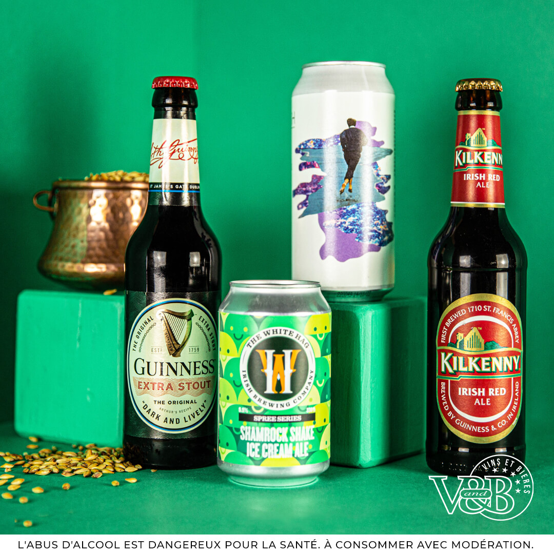 Kilkenny, <a href="/GuinnessIreland/">Guinness Ireland</a>, <a href="/TheWhiteHag/">The White Hag</a>, <a href="/whiplashbeer/">Whiplash Beer</a>... V and B fait mousser la Saint Patrick avec une sélection de BIÈRES IRLANDAISES ! 🍺🇮🇪
👉 vandb.fr/saint-patrick.…