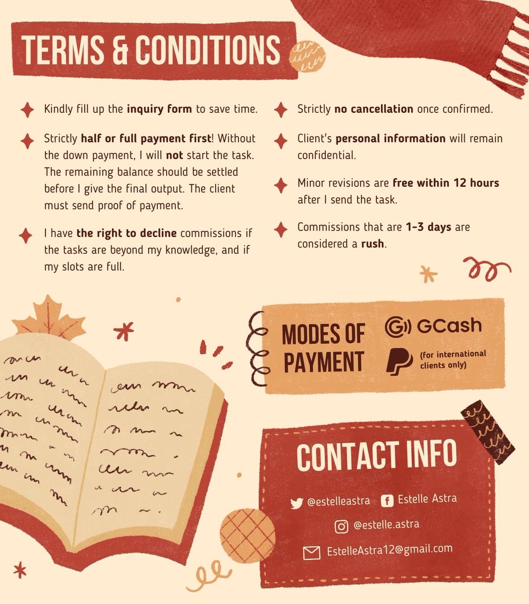 Hi! This is Estelle (Taylor's Version).

You don't know about me, but I'll bet you wanted to, so check out my commission sheet to know more details about me and my services.

Feedbacks: #estelle_feedbacks
