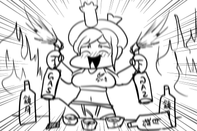 こういうのを描いてる時が一番楽しいかもしれない(?) 