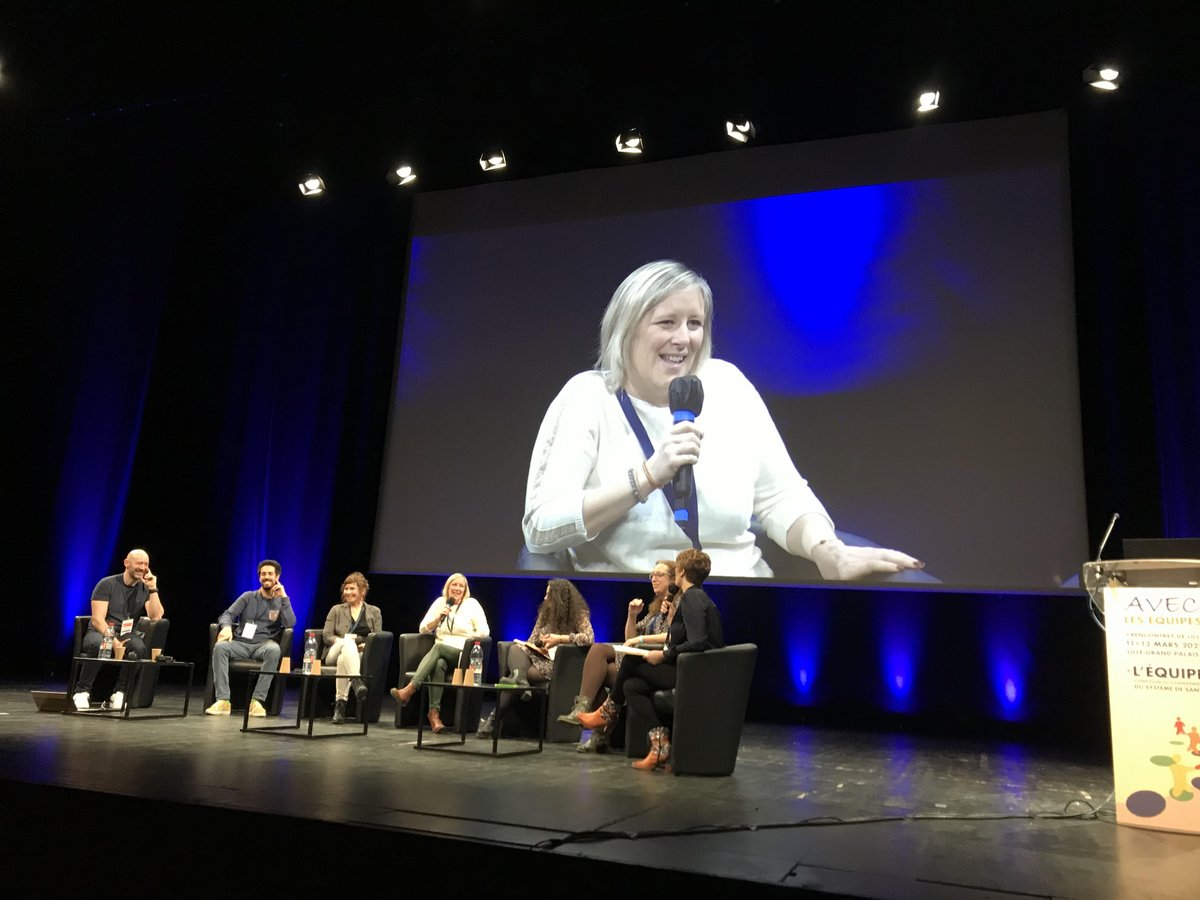 AVEC_sante's tweet photo. #Avec2022 #JeunesPros Audrey Petellat, IDEL : j'ai d'abord travaillé seul, puis j'ai sauté sur l'occasion de rejoindre une #MSP. c'est le début de cette MSP, je cherche ma place, mais suis déterminée à la prendre ! https://t.co/upRcJTtN52