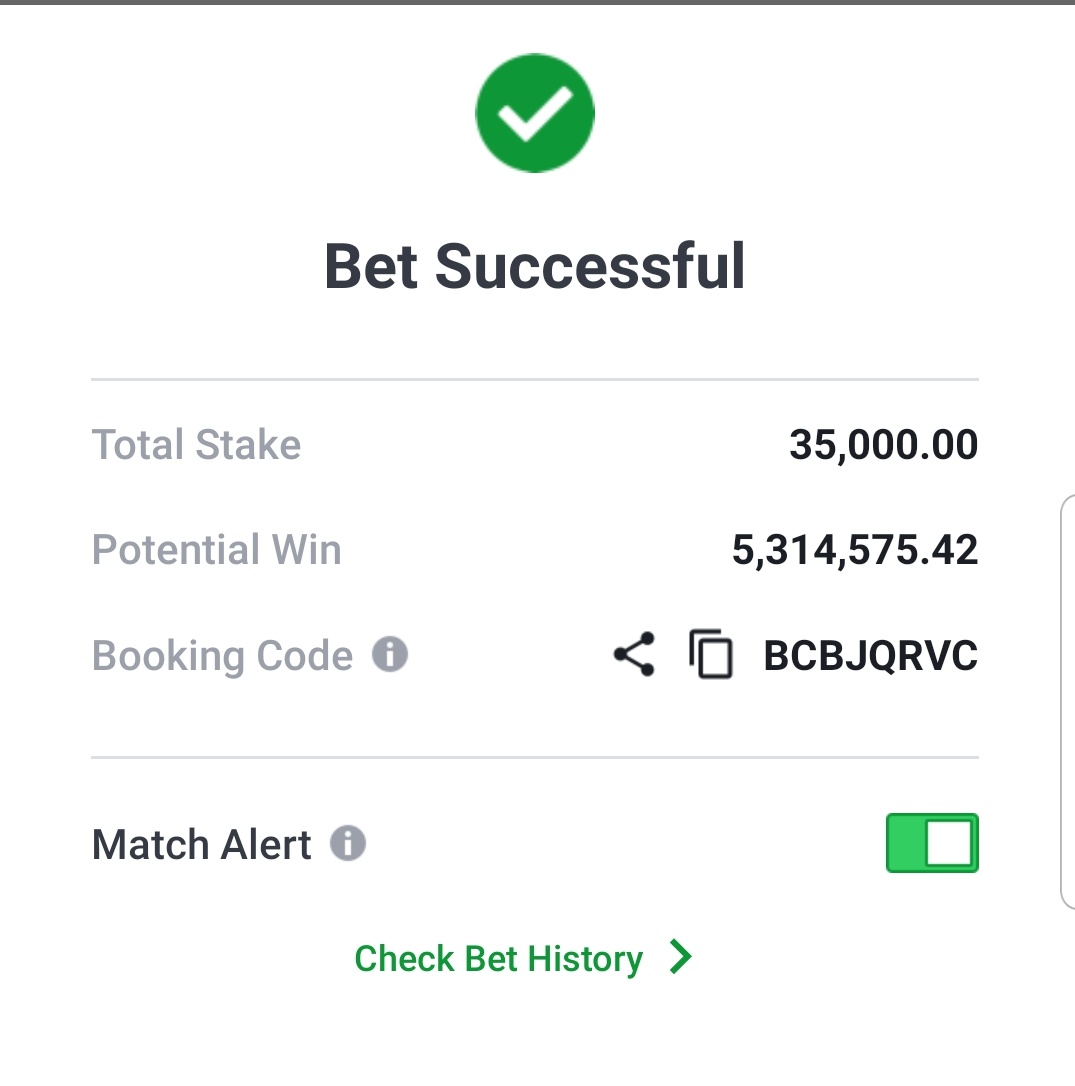 UC_TIPS's tweet photo. SPORTY CONVERTED
MR BAYO

BCBJLN83 >> 20 odds.
BCBJQRVC >> 100 odds.

1 million naira giveaway to the first 300 that RT this post when it drops 🥂 make sure u are following me 👏

Let's go get the bag 💰
RT https://t.co/7MtotjOW3N
