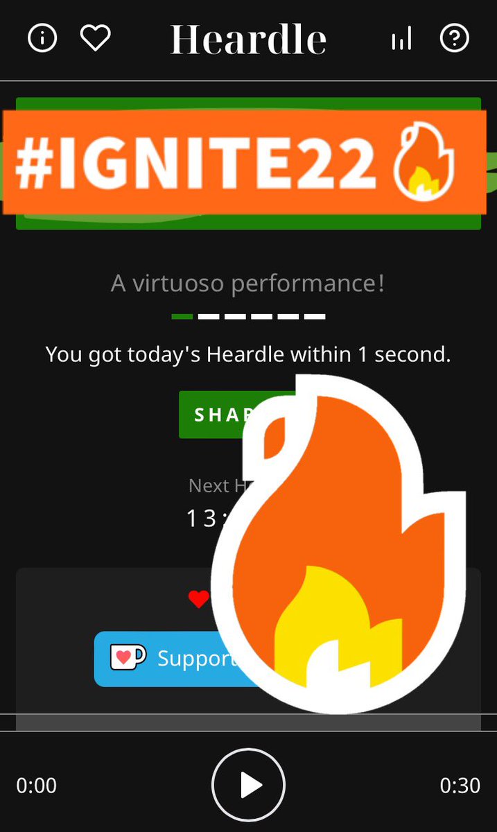 ST3AMCo's tweet photo. Live a #CreativeLife22😍 to help us #Ignite22🔥 a #CreativityRevolution22🙌
PLAY #Heardle #15 HERE: https://t.co/sw0bblAOt4
And beat this 🤣🎤👊
🔊🟩⬜️⬜️⬜️⬜️⬜️ https://t.co/sxL0k4S1vw
