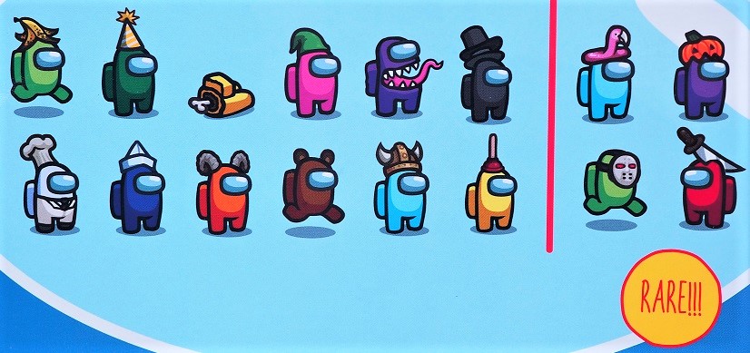 トイザらス限定で販売されている「Among Us クルーメイトフィギュア 5