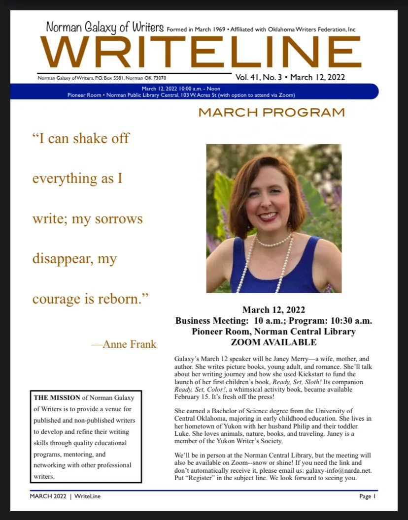 janey_merry's tweet photo. 😲 I never thought running my own Kickstarter campaign would lead to new author engagements/events. I’m guest speaking at the Galaxy Writers’ group today! 

My presentation is “How to Crowdfund Your Book”.

#WritingCommunity #AuthorsOfTwitter #amwriting #writers #writing #author https://t.co/0bRpaPpOGS