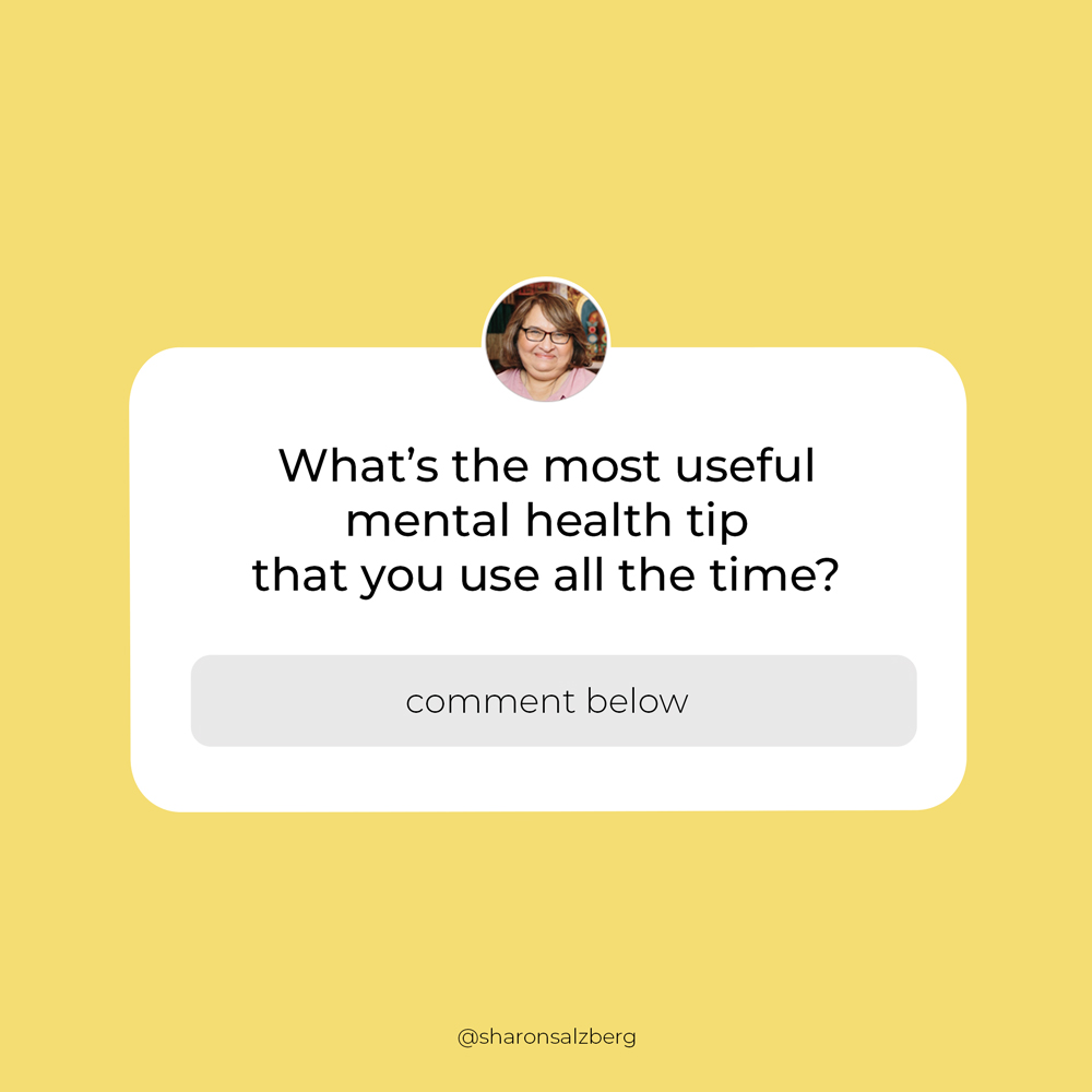 Sharon Salzberg tweet media