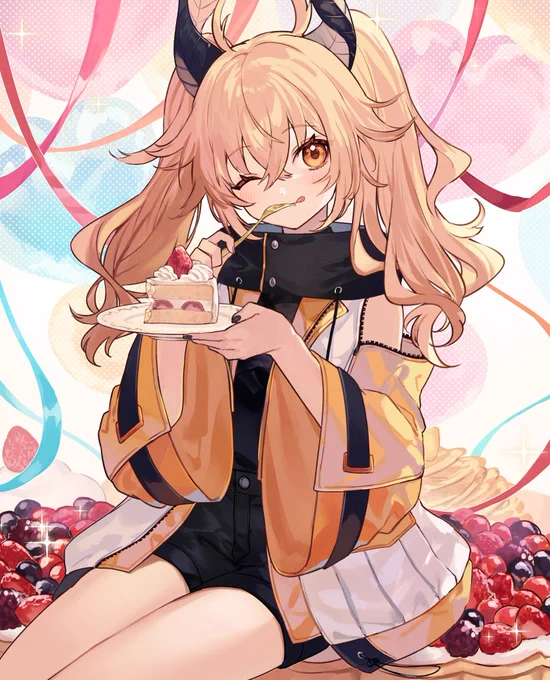 ウノちゃん誕生日おめでとうございます🐉💛
【@uno_kgs】
#カガセウノ #カクゼウノ #VERSE_n 