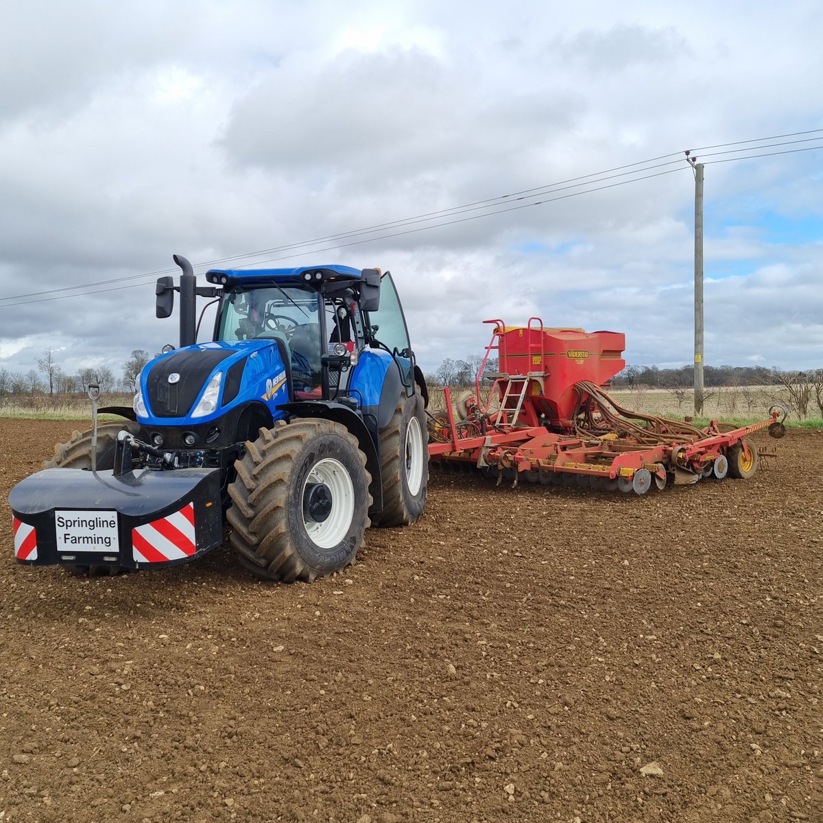 Brilliant service from <a href="/Burdens_Group/">The Burdens Group</a> drill tractor went down and within 2 hours stand in tractor arrived and back drilling again.