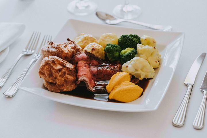 Fancy a Sunday Lunch this Sunday?
🍰  Includes a free dessert of your choice 

Book a table &amp; call 01395 224488
or see reception at the Royal Beacon
bit.ly/3IjO06v