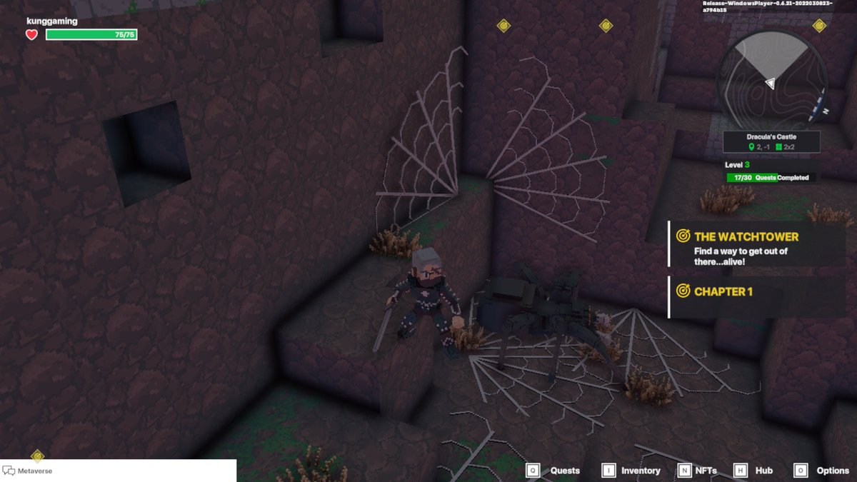 KUNG__TW's tweet photo. @TheSandboxGame I just participated in the daily #SandboxAlphaS2Contest for a chance to earn up to 1,000 $SAND! Starting March 10 - Show your love for Dracula. Check out my screenshot below! 👇 #SandboxAlphaS2 https://t.co/x3BMvlS2py