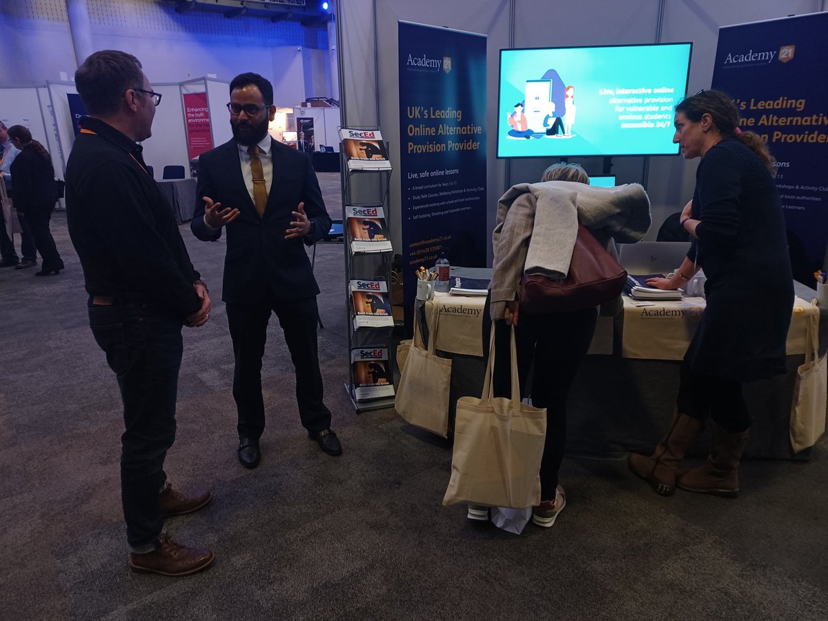 Finding about the wonderful services provided by <a href="/Academy21AP/">Academy21</a> . Supporting vulnerable students across the UK. #ASCL2022