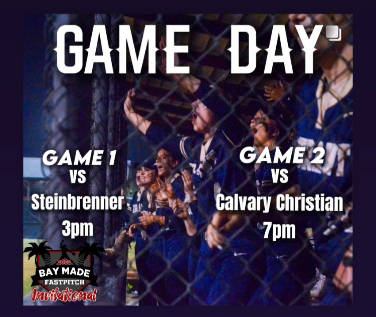 durant_softball's tweet photo. @BMFastpitch Invitational starts today with 2 games at Greco Complex in Tampa.   Edit by @Tristan12523993 https://t.co/VsM1Dd6YgO
