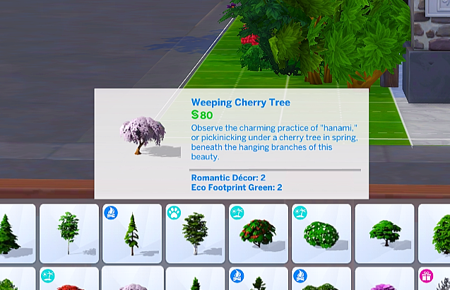 sydmacYT's tweet photo. wait did ya'll know these base game trees in the sims 4 give off romantic decor or am i obnoxiously late to the party https://t.co/0qBOeDFzzg