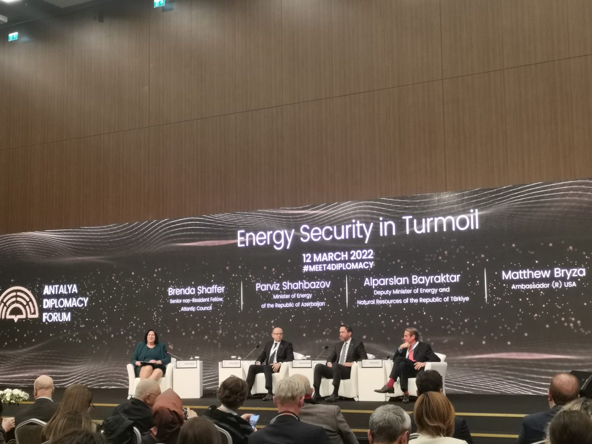 Antalya Diplomasi Forumu 

ADF - Enerji Güvenliğinde Karmaşa 

📅 #Day2 

<a href="/AntalyaDF/">Antalya Diplomacy Forum</a> 

#ADF2022 
#MEET4DIPLOMACY 
#RecodingDiplomacy