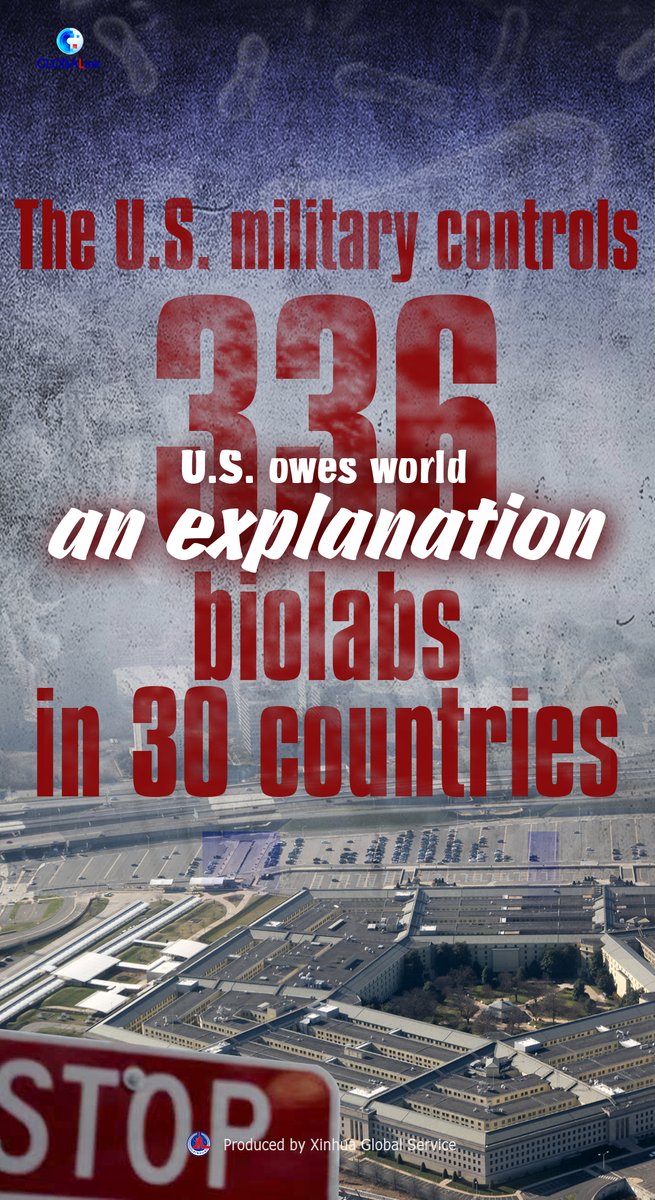 XHNews's tweet photo. Why does the U.S. military need to control 336 biolabs in other parts of the world? https://t.co/WB1Gi5zd5P https://t.co/RSdl2QOara