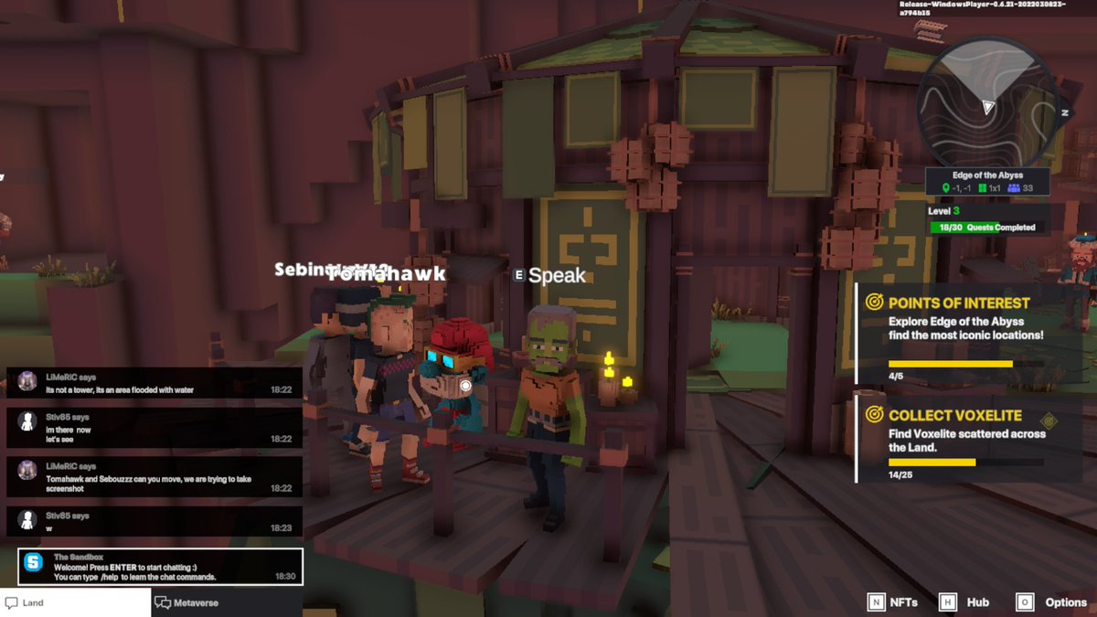 KUNG__TW's tweet photo. @TheSandboxGame I just participated in the daily #SandboxAlphaS2Contest for a chance to earn up to 1,000 $SAND! Starting March 11 - Find Papa Smurf. Check out my screenshot below! 👇 #SandboxAlphaS2 https://t.co/772DR6TKWZ