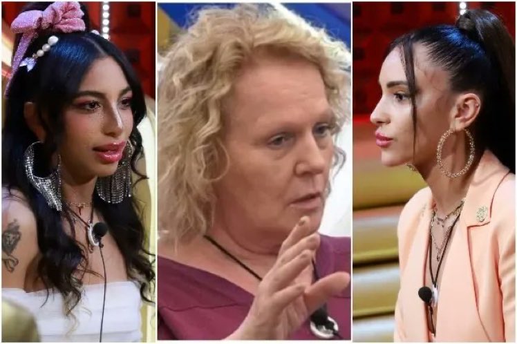 vippandospy's tweet photo. #GFVIP Katia Ricciarelli e Nathalie Caldonazzo concordano sulle Selassiè: 

"Bambine capricciose e velenose" https://t.co/ysCUiNmRRn