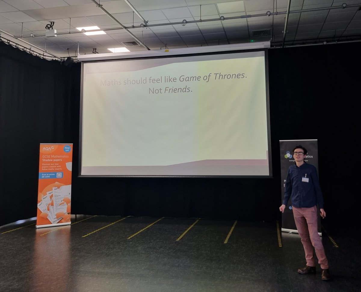 arnoldmaths's tweet image. 'The connections is what makes maths so special' #MathsConf28