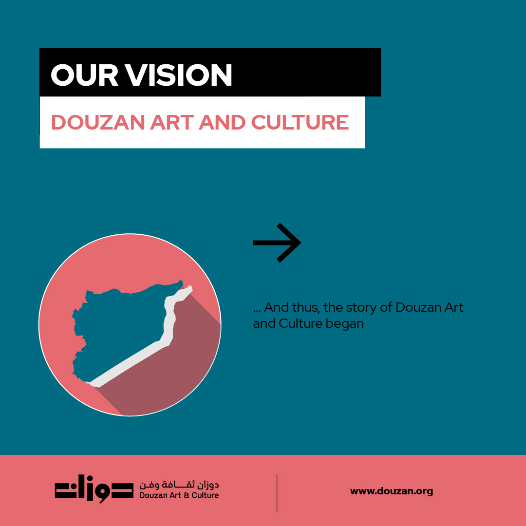 DouzanF's tweet photo. Our Vision
Syrians around the world united by memory, and with a dream of expressing freely and creatively, challenging our diaspora, preserving our heritage, being contemporaneous with our cultural production... And thus, the story of Douzan Art and Culture began

#syria #douzan https://t.co/BnRSt8ART9