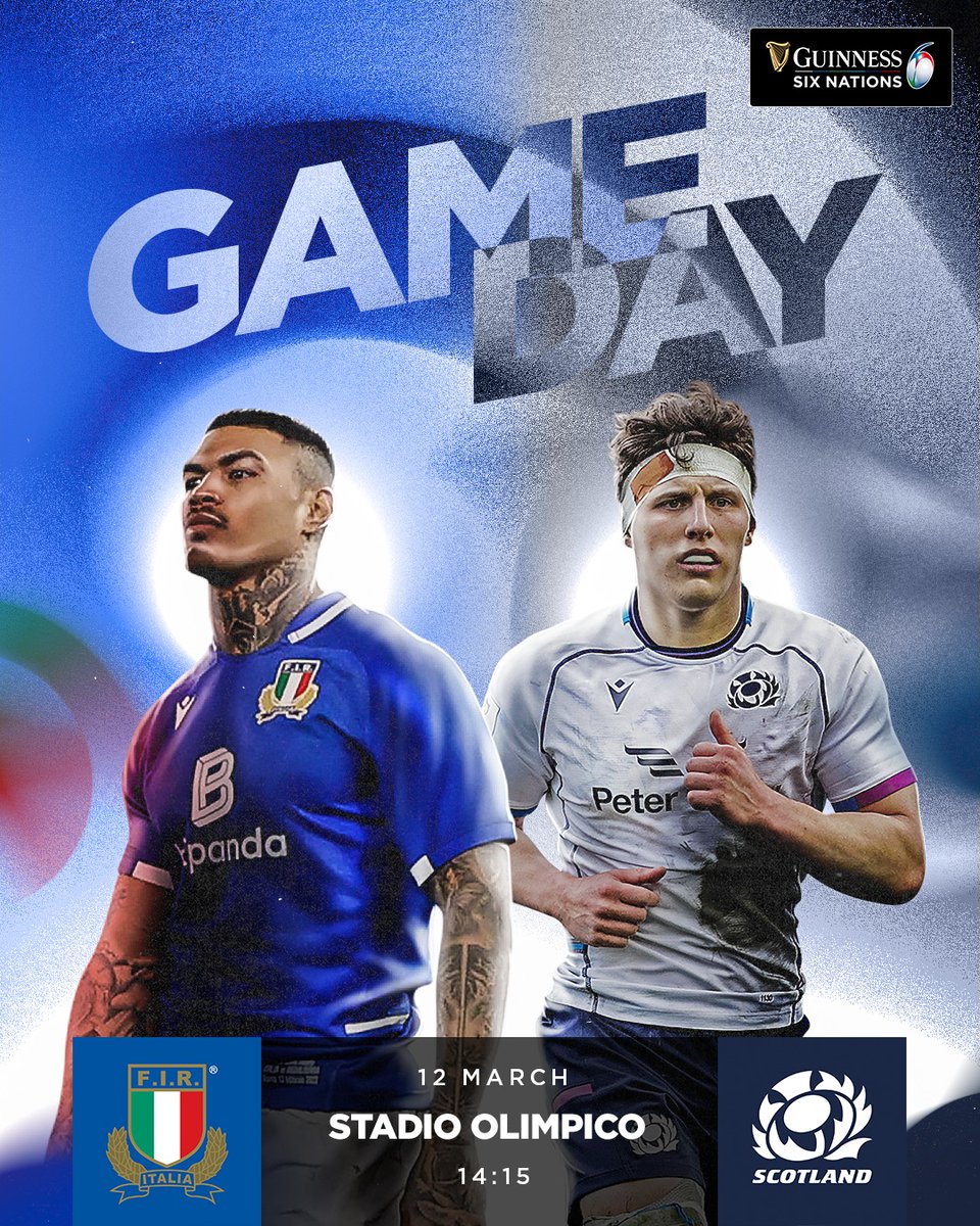 CafTrisquel's tweet photo. ☮ ¡¡ Seis Naciones 🏈, Ronda 4 !! ¡¡ En directo en el Tris !!
Sábado 12: 🇮🇹  Italia vs Escocia 🏴󠁧󠁢󠁳󠁣󠁴󠁿 15:15 h
Sábado 12: 🇬🇧 Inglaterra vs Irlanda 🇮🇪 17:45 h https://t.co/xVS17wUdbL