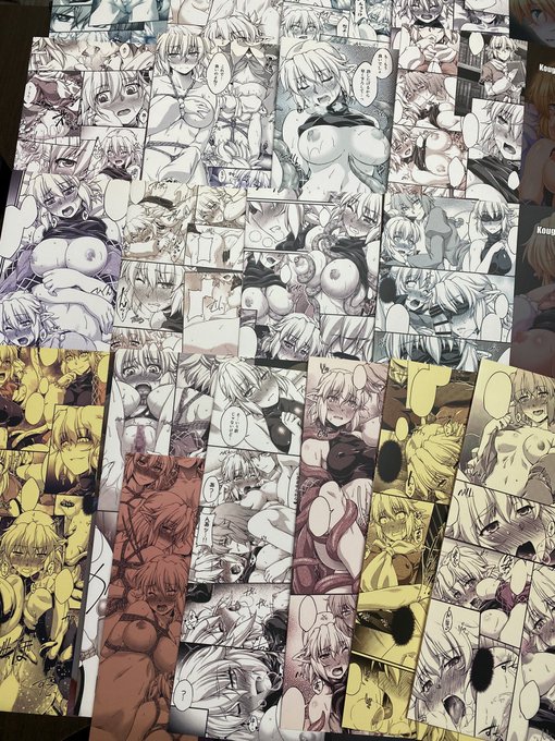 そいや一時期裏表紙に本編のコラ載せてたんだけど、これちょっと集まるとたのしいね…またやろうかな🤔 