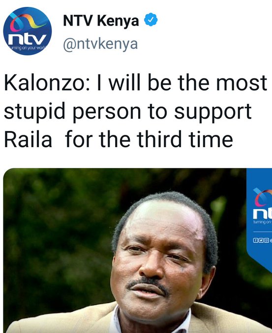 Dismoh's tweet photo. Kalonzo Musyoka has succumbed to deep state pressure to back Sytem's Project Raila Odinga. He has betrayed other OKA principals by endorsing a 'puppet' at KICC this afternoon.

Retiring president Uhuru Kenyatta is the Chairman fixing their #AzimioCoalition &amp; distributing seats!! https://t.co/V10INcrZI8