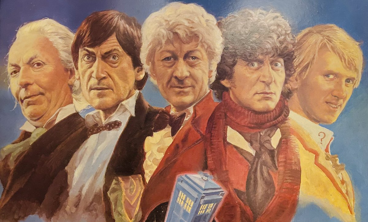 DomFellows's tweet photo. Happy Saturday Who fans! #DoctorWho #fivedoctors https://t.co/HO57kSZVl3
