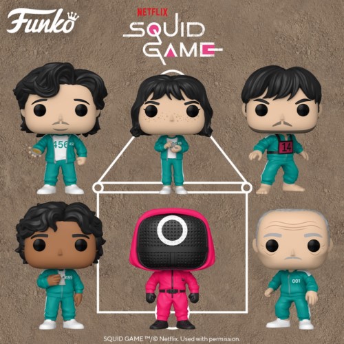 FUNKO Pop! Squid Game Player 456: Seong Gi-Hun