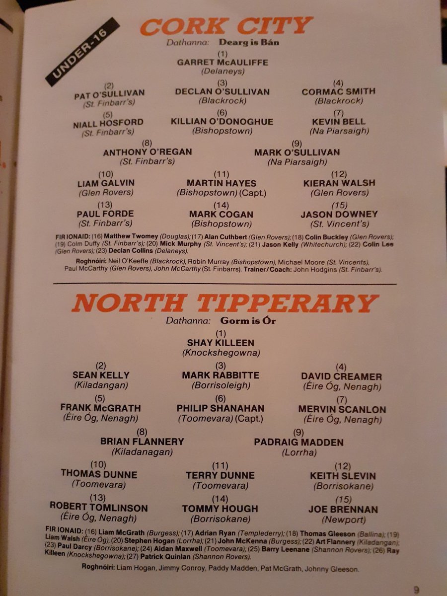 galway gaa programmes tweet media