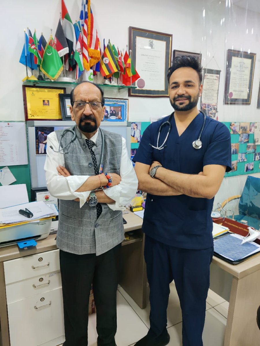 DrPNRenjen's tweet photo. A 80 year old lady with recurrent episodes of TIAs ( mini strokes) and strokes-- managed successfully with a carotid PTCA by Dr Nischint Jain, @DrPNRenjen and team at Indraprastha Apollo Hospital New Delhi.

#stroke #Neurology #neuroscience https://t.co/uB12fOHrz9