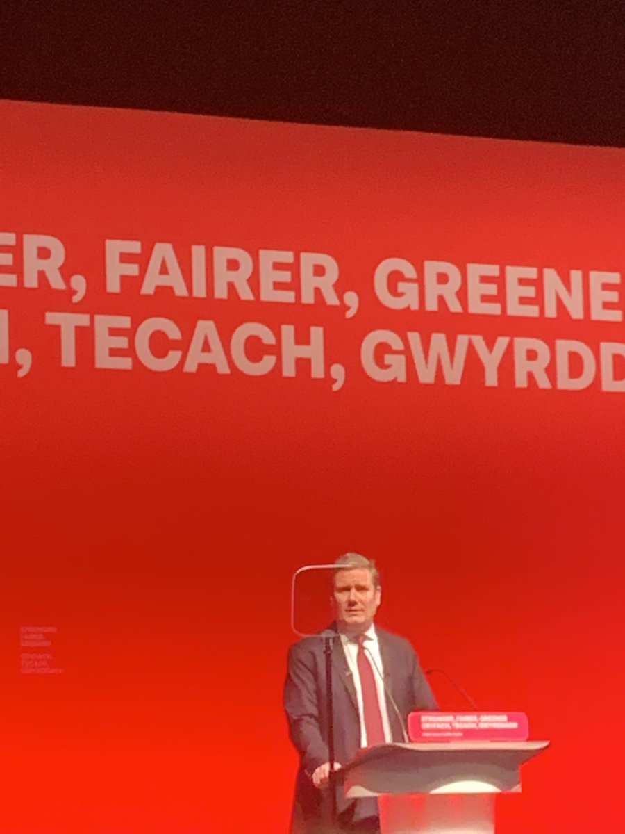 GarethPrestatyn's tweet photo. Spectacular speech by @Keir_Starmer UK Labour leader @WelshLabour #welshlab22 #welshlabourconference https://t.co/OX7ZpaB8nM