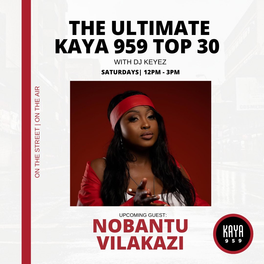 Playing Part 2 of <a href="/VilakaziNobantu/">Nobantu Vilakazi</a> on #Kaya959Top30
