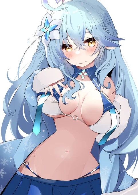 どうしてもラミィちゃんの水着が描きたかった #LamyArt 