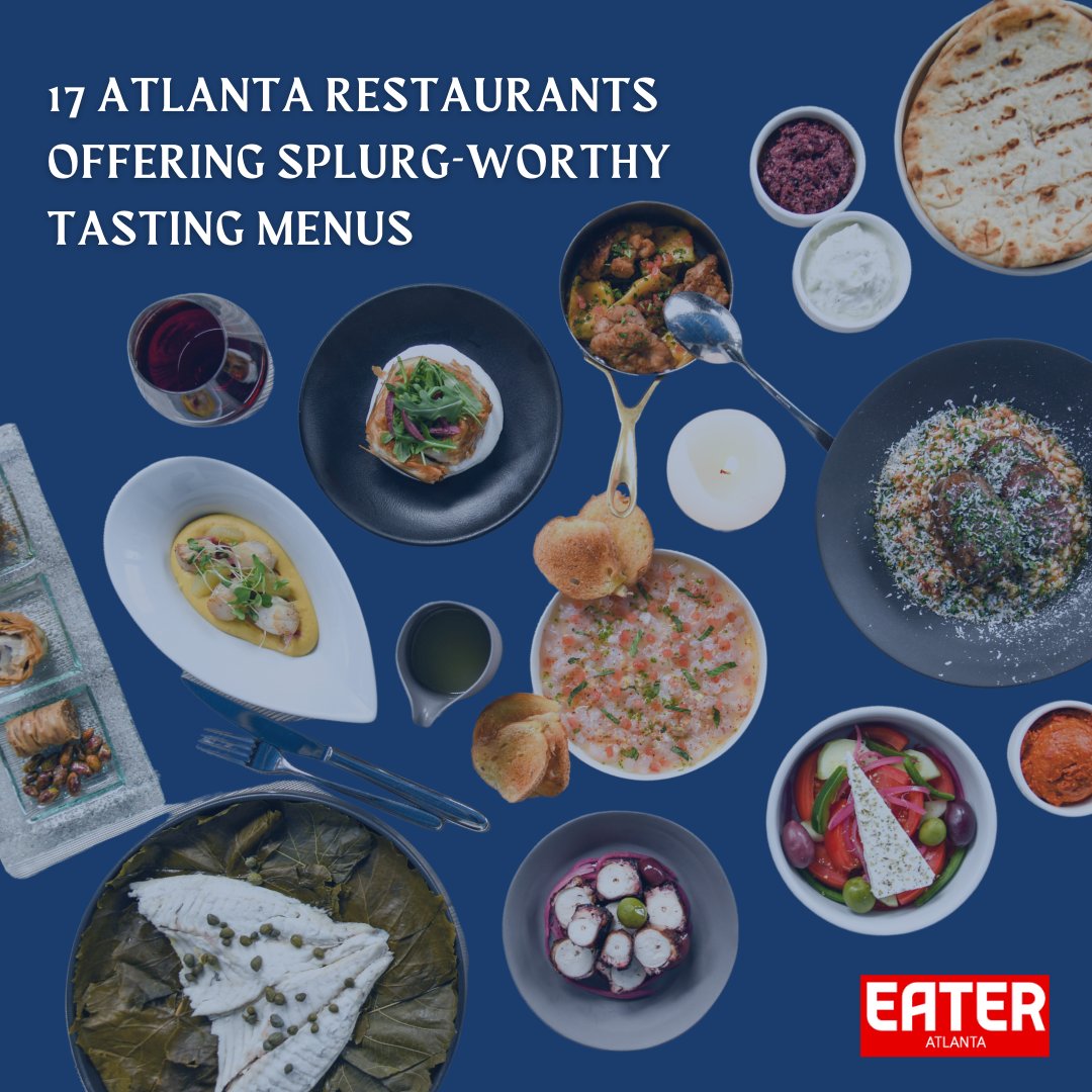 Thank you for highlighting @kymaatlanta! Kyma has 3 featured tasting menus catered to your dining needs 🏛 From traditional greek spreads, to whole fish, we're delivering Greece to Atlanta! 🇬🇷 bit.ly/3HYcLEg