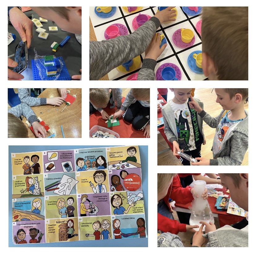 MrsWaldram's tweet photo. What a fantastic morning @GNM_Hancock for the #STEM family fun day from @STEMNewcastle 🤖💡🔬 Excellent activities &amp; friendly informative lecturers &amp; students 👏🏻 my boys had a fantastic time and got a great insight into #STEM careers 👍🏻 #Science #technology #engineering #maths https://t.co/Qtx3RdgQVp