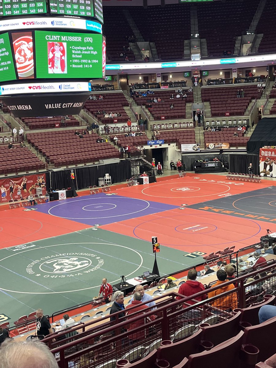 IndyWrestling1's tweet photo. Looking forward to watching some great wrestling today. Can’t wait to be back on the floor next year. Hey Independence wrestlers what are you doing today to be on those mats next year? #IndyWrestling https://t.co/m49Nokyg8G