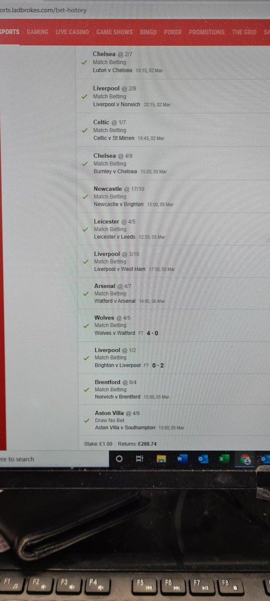 hare_mark's tweet photo. @Ladbrokes Thank you ladbrokes for the £1 free bet 😁 https://t.co/jSY70Y2ARn