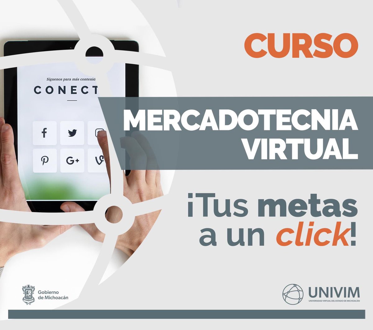 UNIVIMoficial's tweet photo. ¡Tiempo de estudio, trabajo y descanso!
Conviertete en Profesional de la Mercadotecnia y sigue con tu formación académica en la UNIVIM a través del curso en Mercadotecnia Virtual.
👉Ingresa: https://t.co/f9HBGgFq7C
#conectaUNIVIM #UNIVIM https://t.co/zaFCrMUYwH