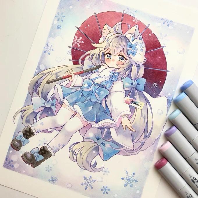 #絵柄が好みっていう人にフォローされたい
好みの方に届くといいな🥺🌸 