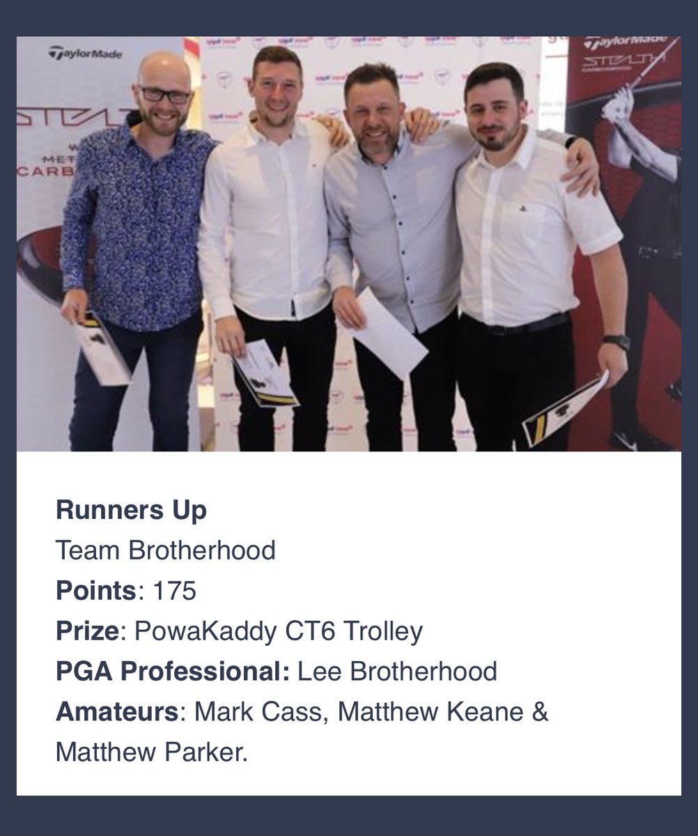 Fantastic week <a href="/TGI_Golf/">TGI Golf Partnership</a> Team Challenge at the stunning <a href="/GloriaHotels/">Gloria Hotels & Resorts</a>! Thank you to everyone at TGI for another super event top to bottom, also TGI Travel team, Matrix and all the very generous sponsors <a href="/TaylorMadeGolf/">TaylorMade Golf</a> @PowaKaddy_Golf @adidasGolf #MauiJim Awesome!