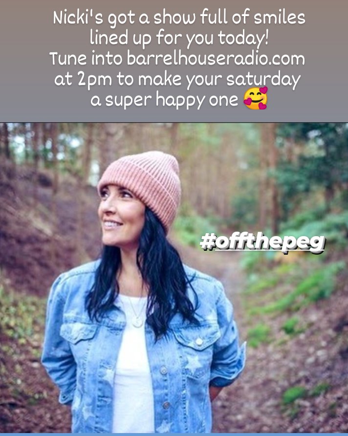aero_kitkat's tweet image. Straight Off The Peg with @NickiDonohoe on @BHouseRadio at 2pm today!
Go on, you know you want to 😉
#offthepeg