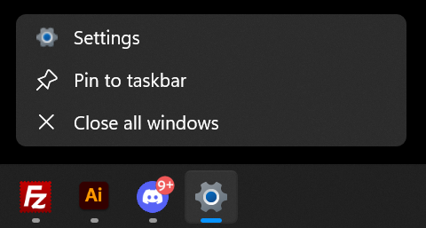 Hmm... how am I supposed to get back a window that is offscreen now in <a href="/Windows/">Windows</a> 11?

I used to be able to Alt+Space, Move, then cursor key to move to current screen. Now that Alt-Space brings up the Search box instead.

#Windows #Windows11